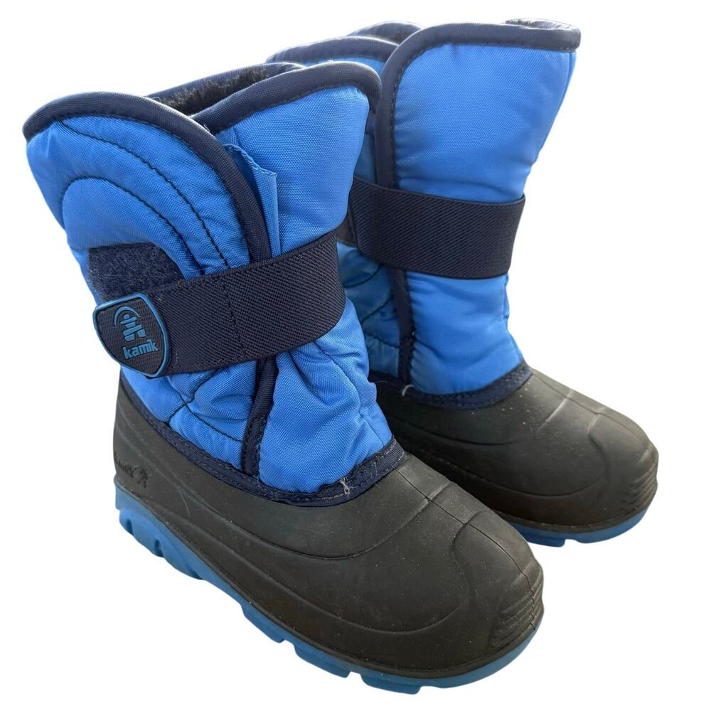 Kamik Snowbug Snow Winter Boots Toddler Little Kid Size 10 Insulated Plush Lined